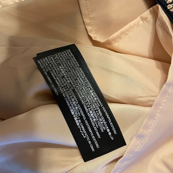 Keepsake The Label Navy Lace Dress Large NWT Nordstrom Fit & Flare Prom Formal - Picture 10 of 10